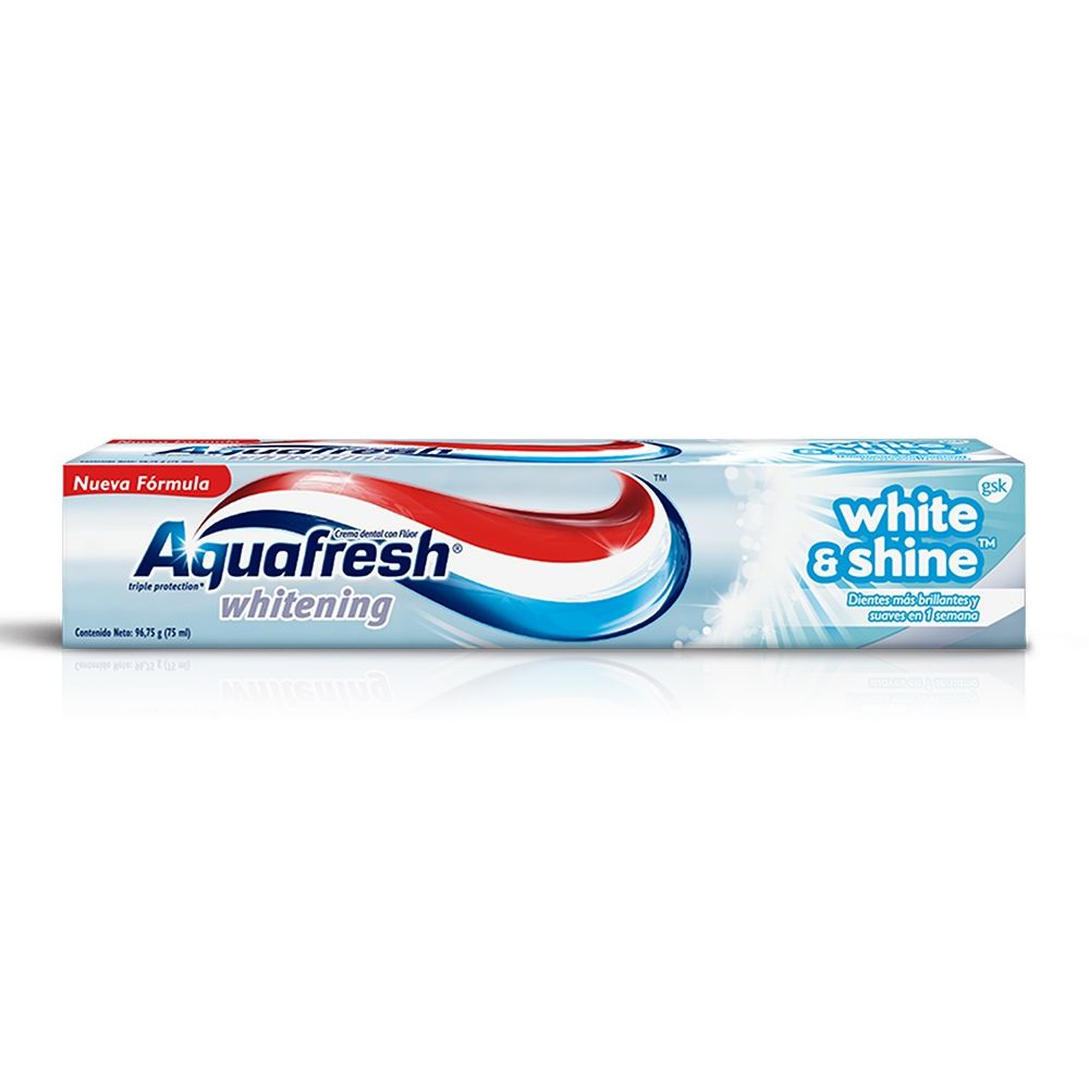 P.DENTAL AQUAFRESH WHITE SHINE 75ML               