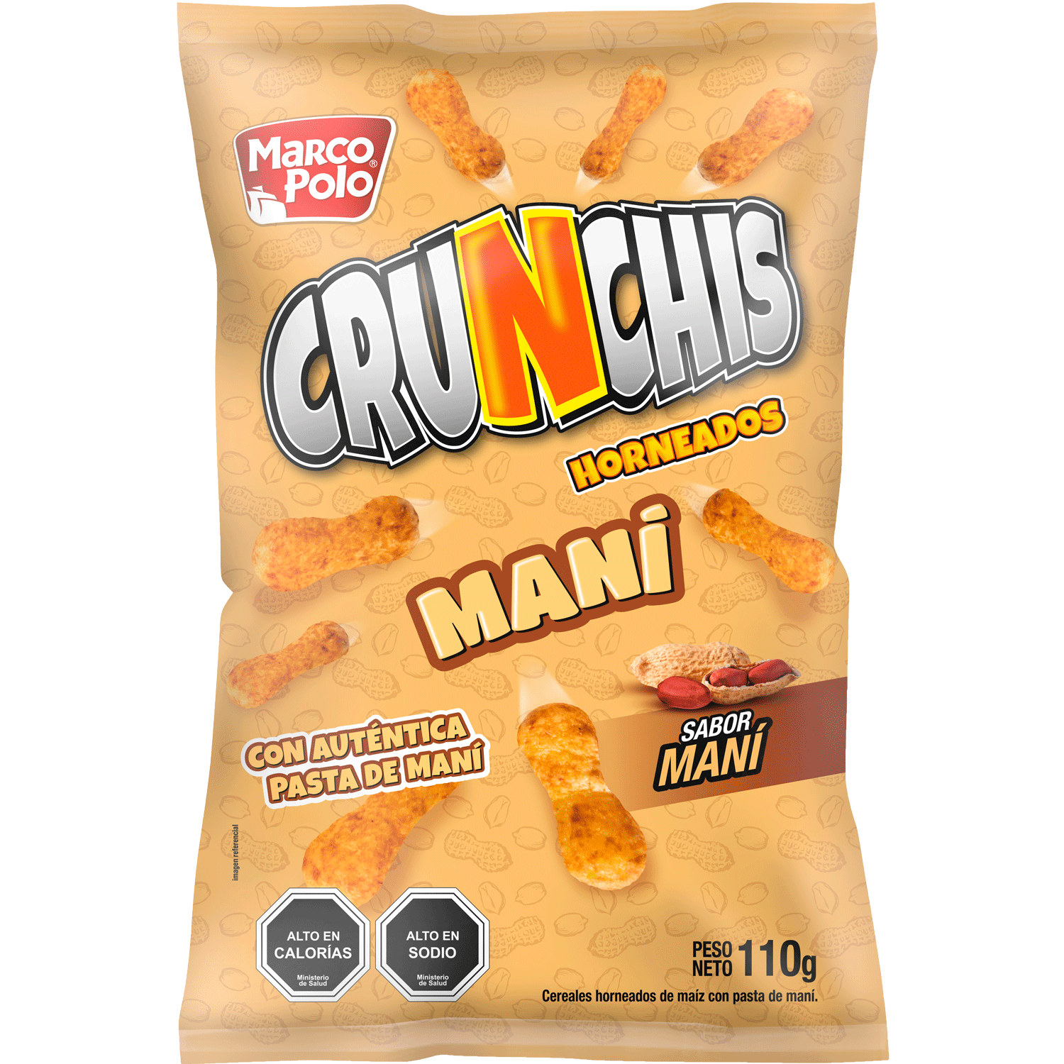 CRUNCHIS MANI M.POLO 110 GRS                      