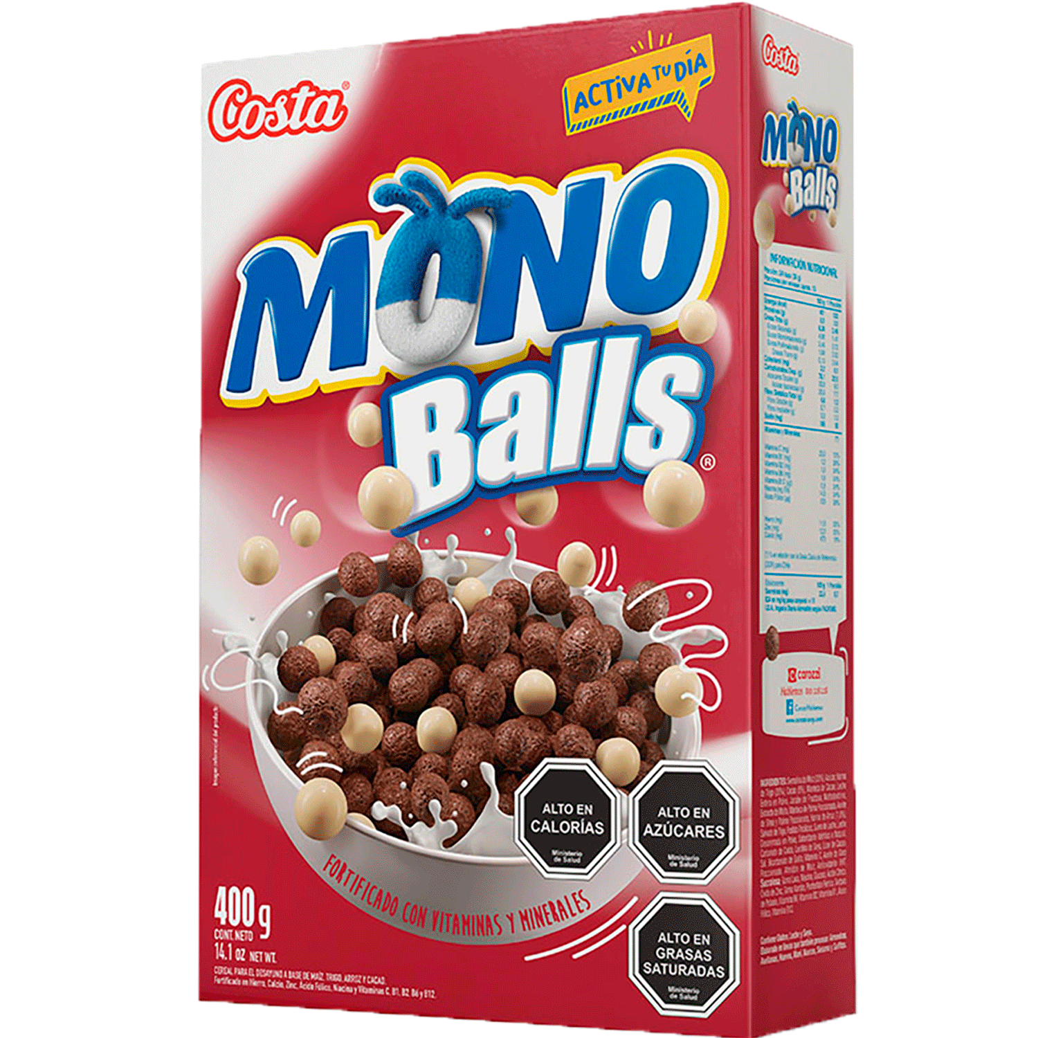 CEREAL COSTA MONO BALLS 400 GR                    