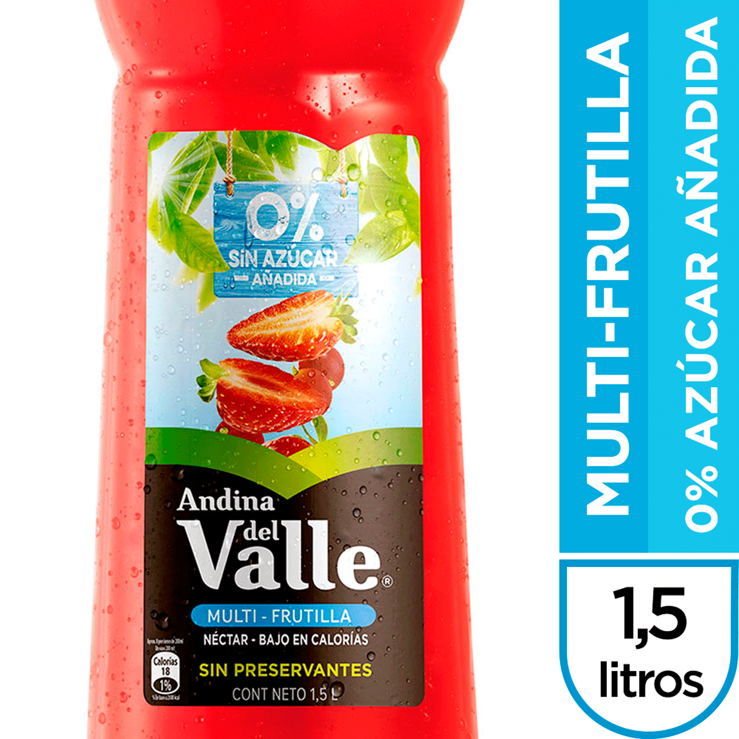 NECTAR ANDINA FRUTILLA 0% 1.5LT                   