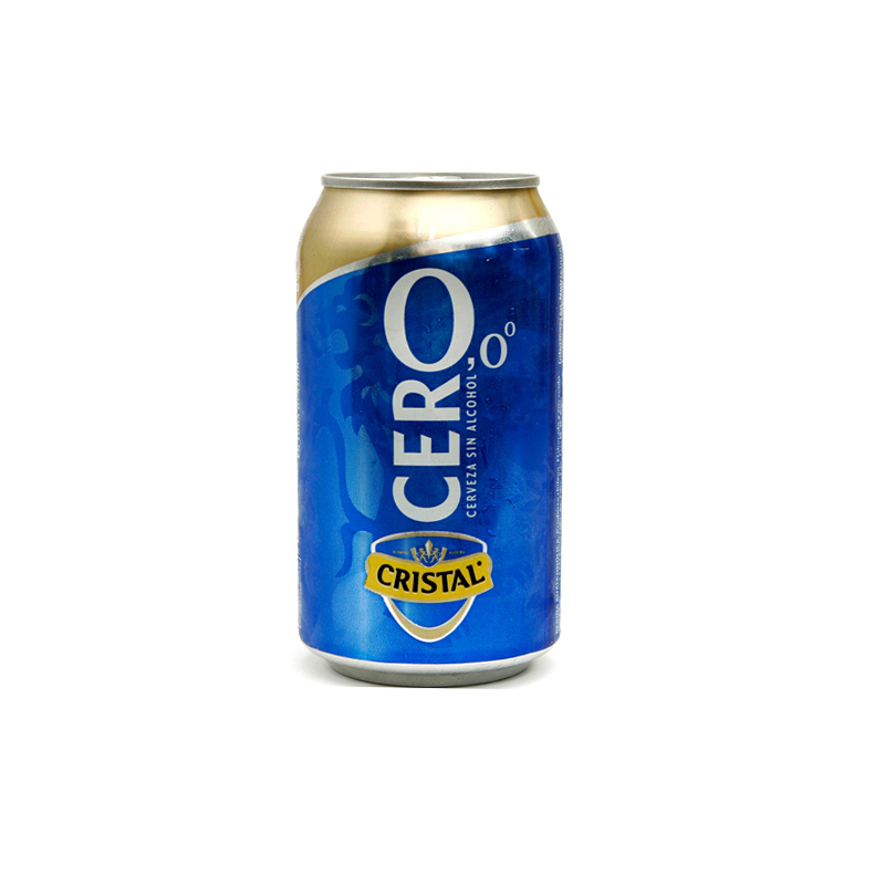 CERVEZA CRISTAL CERO LATA 350 CC                  