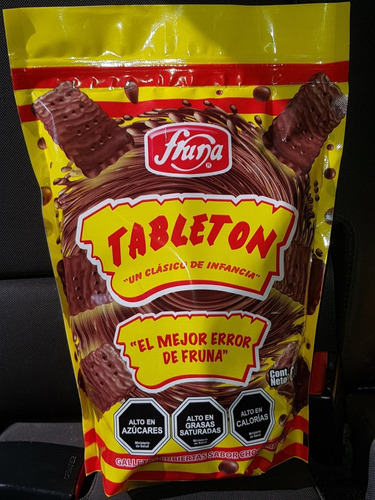 GALLETA TABLETON FRUNA BOLSA 650GR                